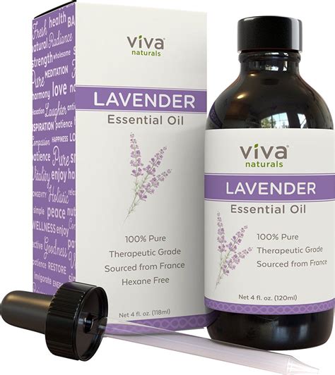 Viva Naturals French Lavender Essential Oil Fl Oz Pure