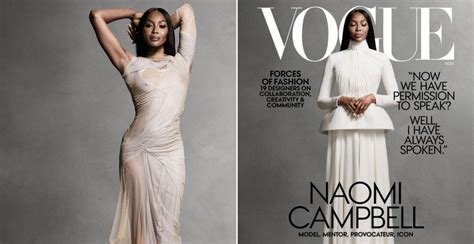 Naomi Campbell Covers Us Vogue After 27 Years