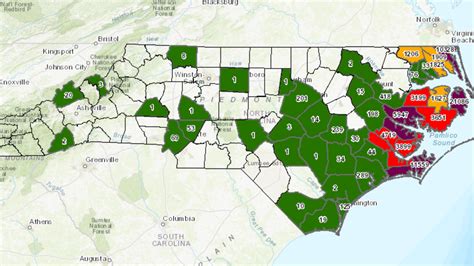Power Outage Map For North Carolina Map Of World