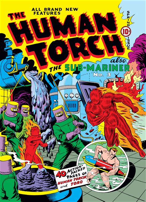 Human Torch 1940 4 Comics