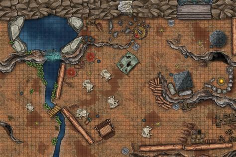 Wave Echo Cave Exterior Inkarnate Create Fantasy Maps Online