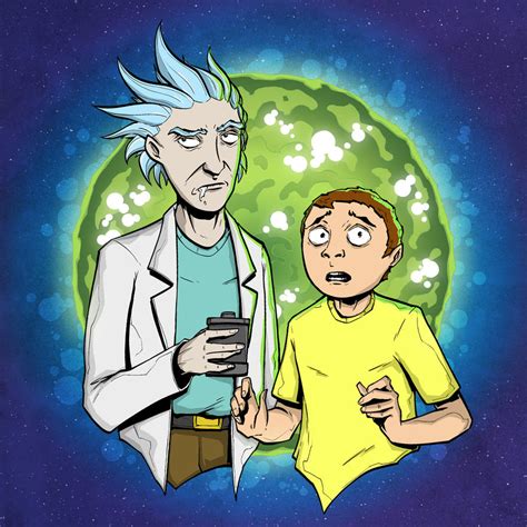 Rick And Morty Fan Art By Route345 On Deviantart