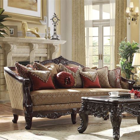Antique Style Luxury Formal Living Room Furniture Set Hd 953