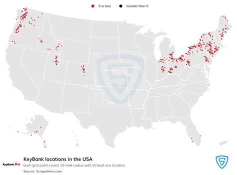 List Of All Keybank Locations In The Usa Scrapehero Data Store