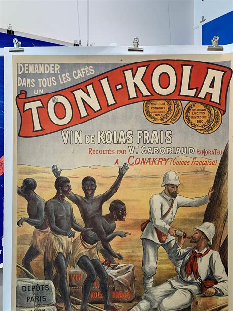 Toni Kola Original Antique Early 19th Century Colonial Propaganda