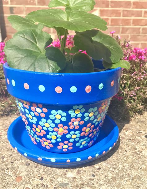 Pin By Karen Otte On Painted Pots Flower Pot Design Decorated Flower