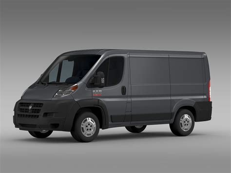 Ram Promaster Cargo 1500 Lr 118wb 2015 3d Model Cgtrader