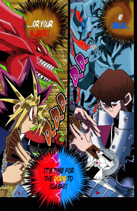 I Colored This Panel From The Yugioh Manga Ryugioh