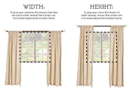 How To Hang Curtains The Right Way Do It Yourself Fun Ideas