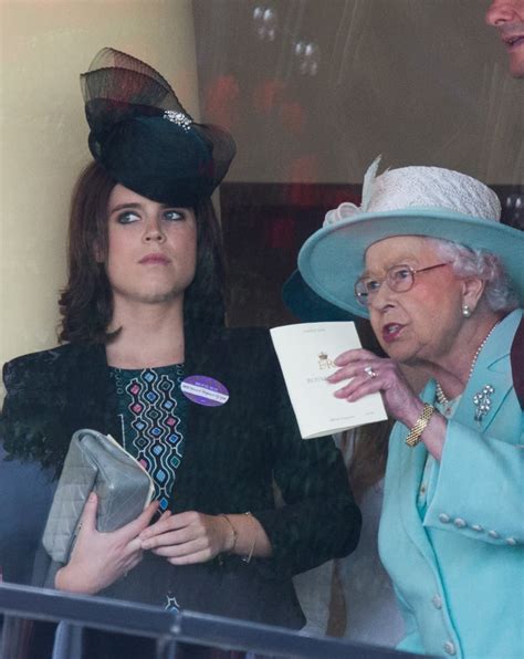 Princess Eugenie And Queen Elizabeth Ii Pictures Popsugar Celebrity