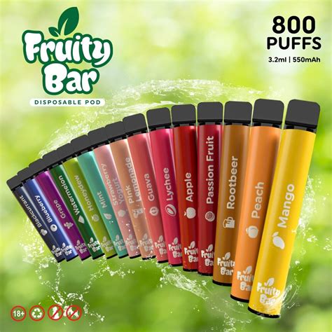Fruity Bar 800 Disposable Pod Disposable Sg Sg Vape