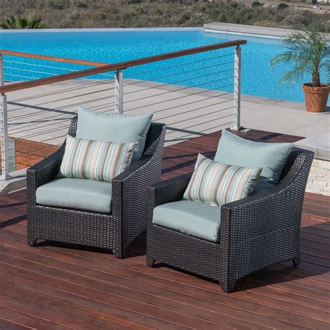 ← back to tables and chairs ← back to occasional tables. RST Brands OP-PECLB2-BLS-K Deco Bliss Blue Outdoor Club ...