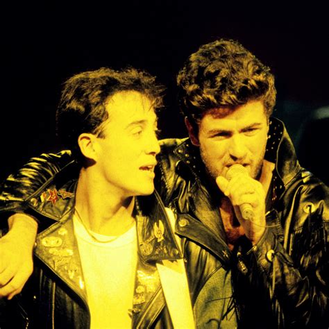 Discover more posts about andrew ridgeley, george michael, wake me up before you go go, music, wham!, and wham. Watch George Michael explain the history of Wham! in the documentary Freedom - Smooth