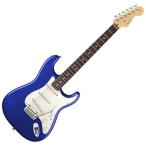 Fender American Standard Stratocaster Electric Guitar Mystic Blue Gear4music