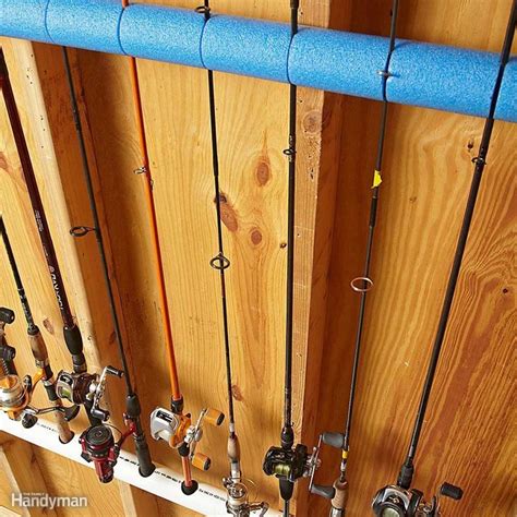 46 Garage Storage Ideas You Can Diy Fishing Rod Storage Fishing Rod