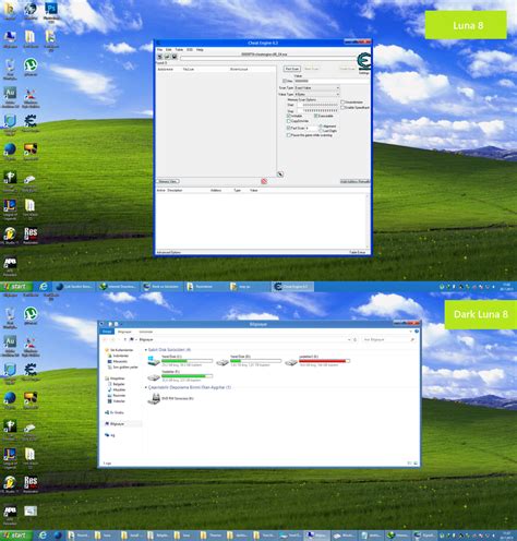 Windows Xp Luna Theme Lite For Windows 8 By Erayturkish On Deviantart