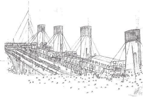 Coloring Pages Of Titanic Free Printable Templates