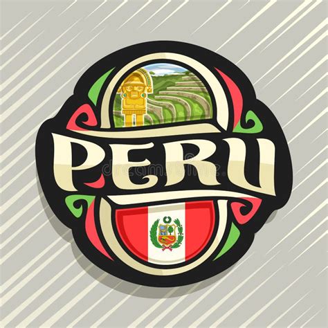 Vector Logo For Peru Stock Vector Illustration Of Landscape 253724626