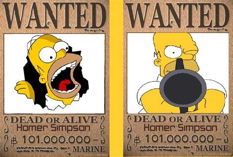 Wanted Homer By Chocobo Fan On Deviantart