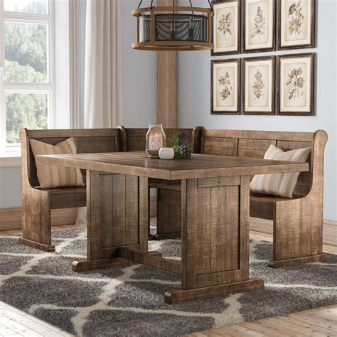 20 Farmhouse Dining Nook Set Trending Pinterest Knowled Geableh