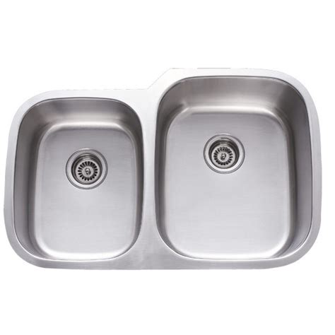 Ipt sink carries undermount kitchen sinks, stainless steel sinks and accessories, premium quality at warehouse price direct to the public. 31 Inch Stainless Steel Undermount 40/60 Double Bowl ...