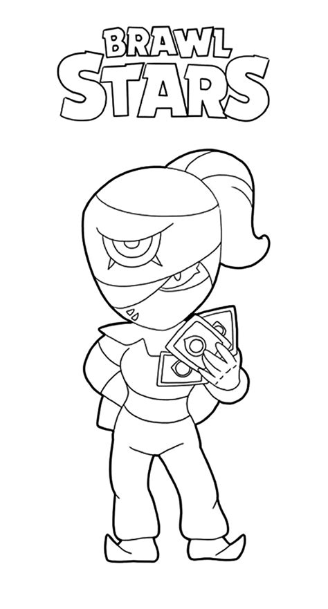 Darryl, mortis und poco auf neuen maps. Brawl Stars kleurplaten op Superkleurplaten.nl