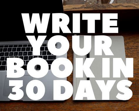 How To Write A Book In 30 Days Worksheets
