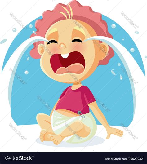 Funny Crying Baby Cartoon