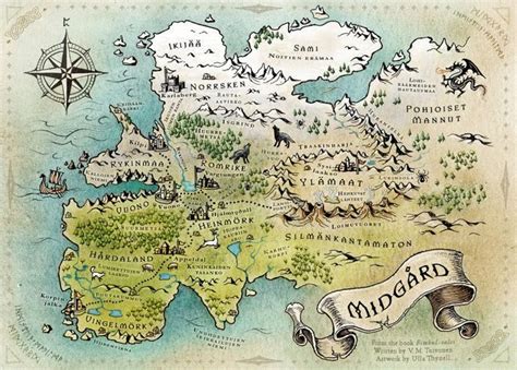 How To Make Your Own Fantasy Map In 4 Easy Steps Fantasy World Map