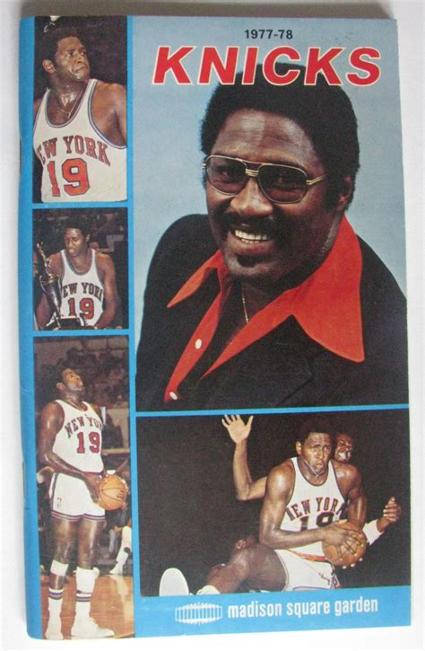 Lot Detail 1977 78 New York Knicks Yearbook