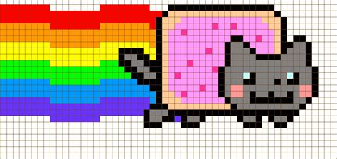 Nyan Cross Stitch Pattern By Moonprincessluna On Deviantart Geeky
