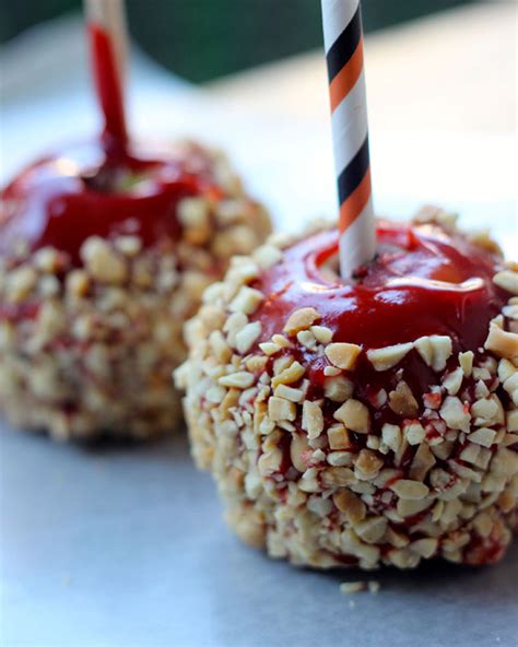 National Candy Apple Day Candy Apples With Peanuts