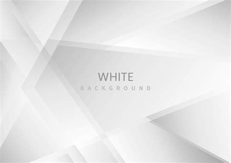 Abstract White And Gray Triangle Overlapping Layer Background Modern