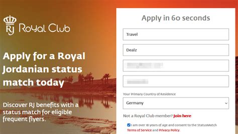 Royal Jordanian Status Match To Oneworld Sapphire For A Fee Of €138