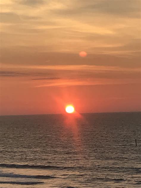 A Picture Of The Sunrise At Myrtle Beach South Carolina Rpics