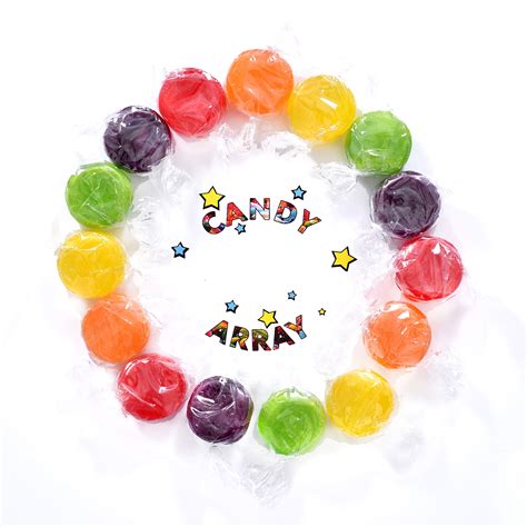Buy Assorted Fruit Flavored Hard Candy 5 Lb Individually Wrapped Bulk