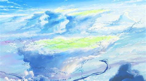 Wallpaper Weathering With You Makoto Shinkai Anime