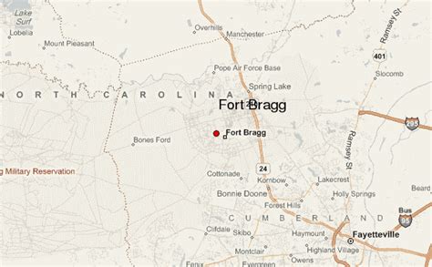 Fort Bragg Location Guide