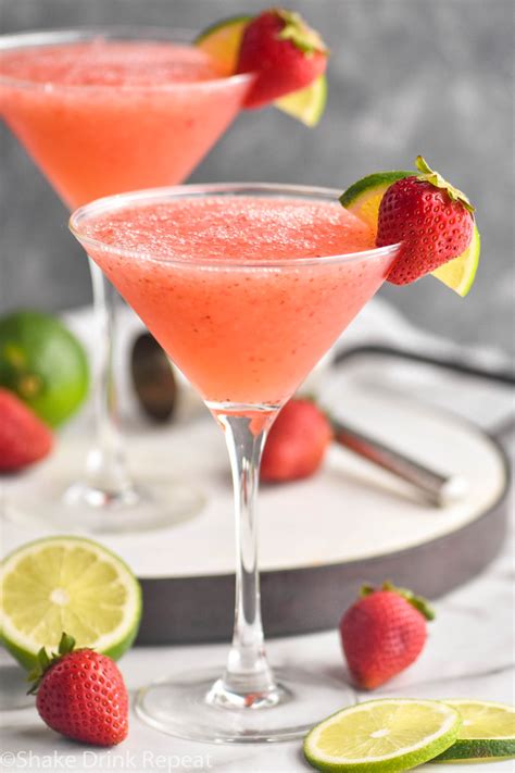 Strawberry Daiquiri Shake Drink Repeat