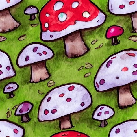 Fairy Mushroom Land · Creative Fabrica