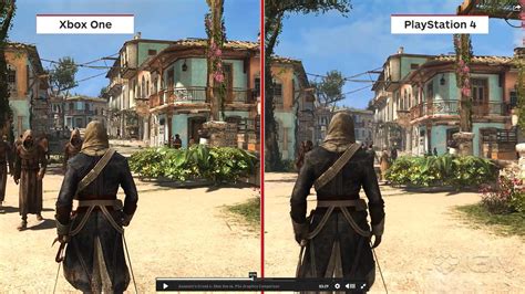Assassins Creed 4 Xbox One 900p Vs Ps4 1080p Graphics Comparison N4g