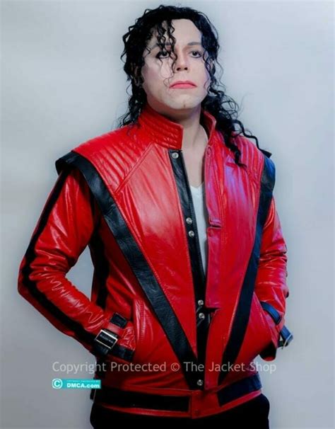 Michael Jackson Thriller Jacket In Real Leather All Sizes
