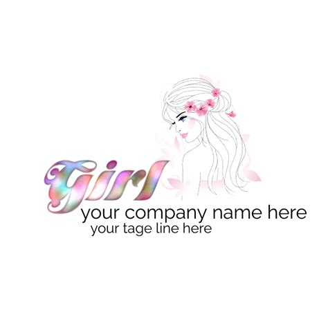 Girl Logo Template Postermywall