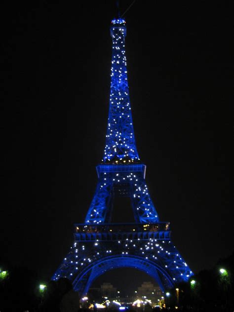 Eiffel Tower France At Night Eiffel Tower In Paris France The