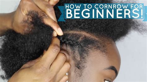 Learn how to french braid your own hair and it will open up a world of new style options! How to braid/cornrow FOR BEGINNERS! - Black Hair Information