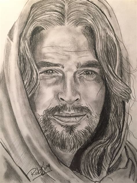 Pin By Rob King On Drawings Jesus Drawings Jesus Art Drawing