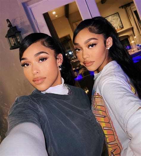 Jordyn Woods And Sister Jodie Are Nearly Identical See Photos Life And Style