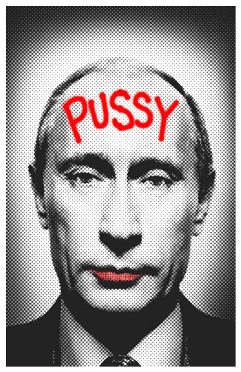 Vladimir Putin Pussy Riot Feminism War Criminal Punk Rock Poster New Etsy