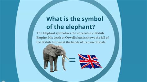 Symbols In Shooting An Elephant Youtube
