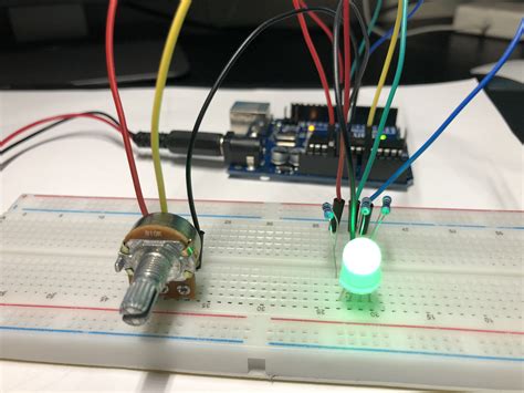 Tutorial Programming The Potentiometer With The Rgb Arduino And Ai